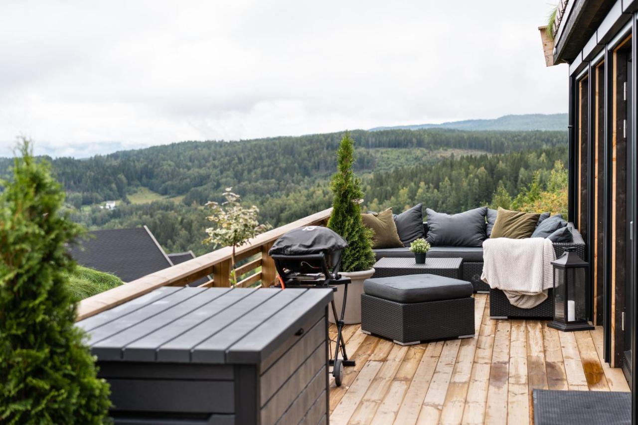 Hide Hut - Amazing View 50 Min From Oslo Villa Stange Eksteriør billede