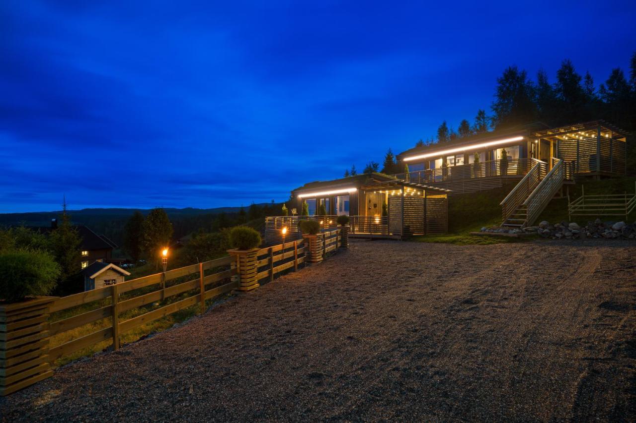 Hide Hut - Amazing View 50 Min From Oslo Villa Stange Eksteriør billede